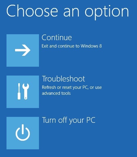 Windows 8 rendszerindítás