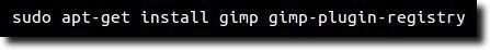Telepítse a GIMP és a beépülő modulokat