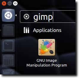 Nyissa meg a GIMP-t