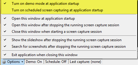 screen capture options