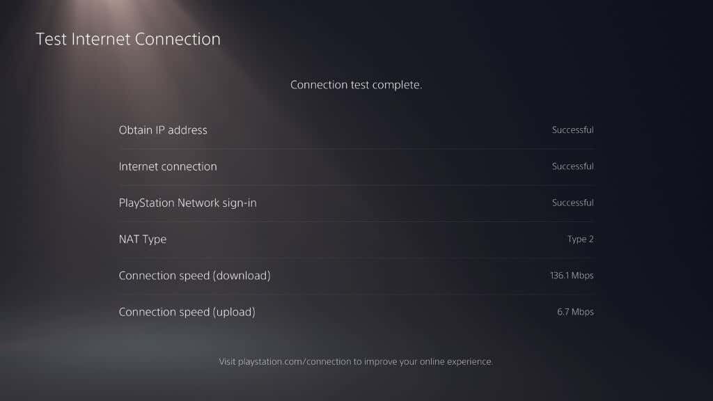 Ethernet-kapcsolat beállítása PS5-képen 7