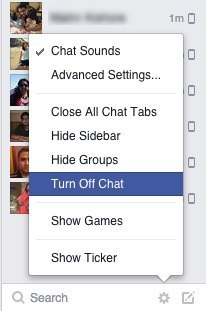 Facebook chat állapotok