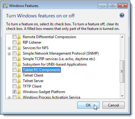 A Windows-szolgáltatások párbeszédpanel bezárása