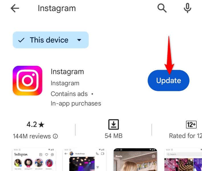 Telepítse a függőben lévő Instagram-frissítéseket iPhone vagy Android telefonjára